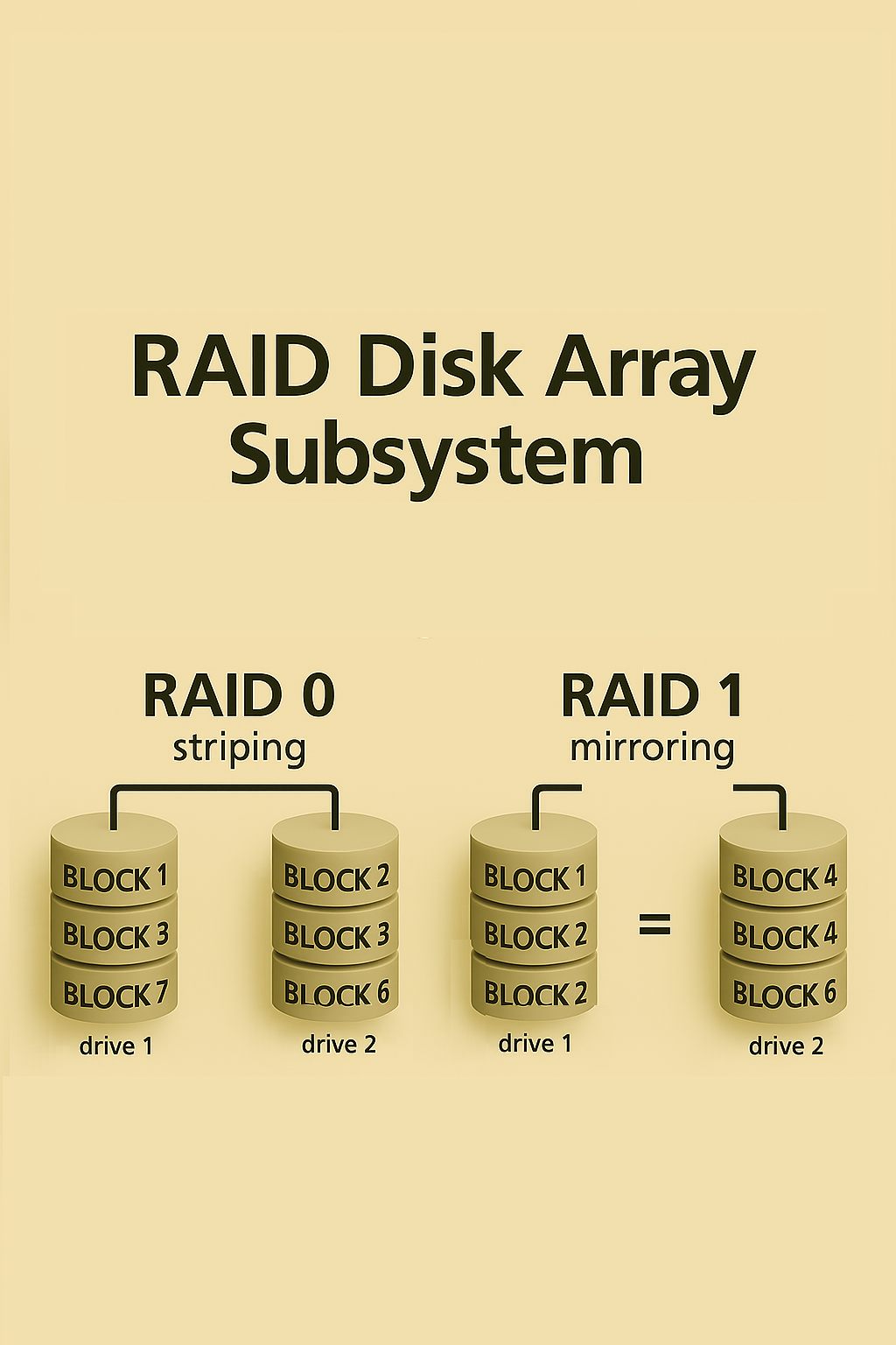 RAID Disk Array SubSystem