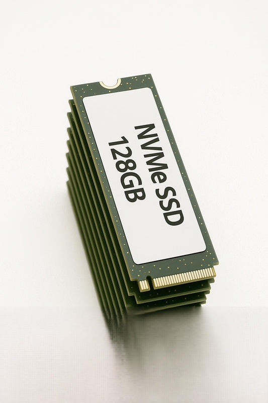 Lot of 10 Used NVME 128GB SSD