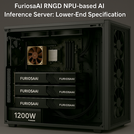 sLLM or RAG AI Server 4X Furiosa AI RNGD NPU Server