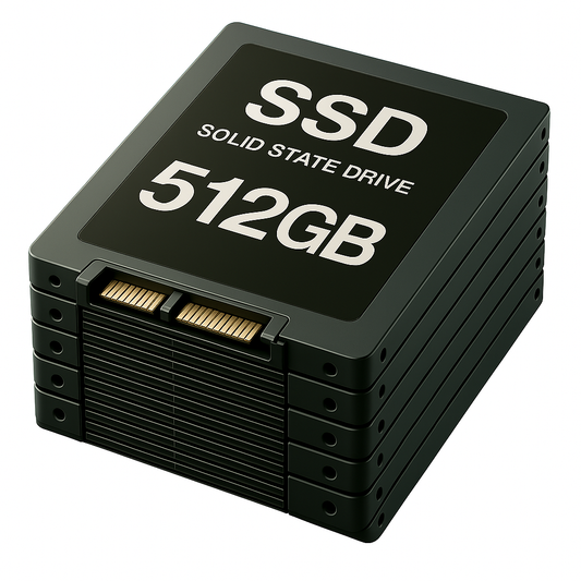 Lot of 10 Used 512GB 2.5inch SSD